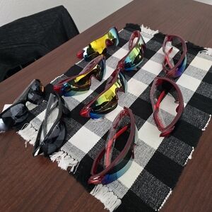 Stylish Multi-Color Sports Sunglasses Set